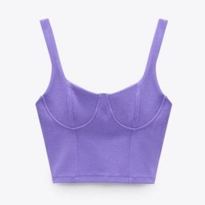 Zara crop tank